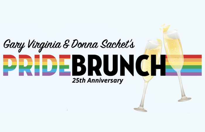 Gary and Donna Pride brunch banner